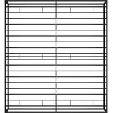  Okvir za krevet crni metalni 200 x 200 cm | shoptok.hr