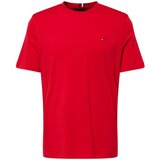 Tommy Hilfiger Majica mornarska / rdeča / bela | Shoptok.si