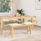  Jastučić za klupu 4 kom. Kord Krem Dubina 35 cm | shoptok.hr
