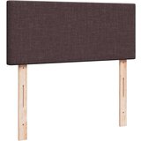 vidaXL okvir za krevet s madraca tamnosmeđi 120x190 cm od tkanine | shoptok.hr