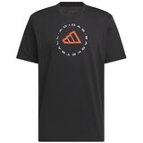 Adidas Majice s kratkimi rokavi Emblem G T Črna Cene