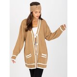 RUE PARIS Sweater-LC-SW-0333.06X-dark beige | shoptok.hr