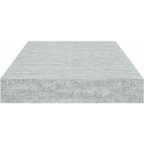  Plutajuće zidne police 4 kom boja betona 40 x 23 x 3,8 cm MDF | Eponuda.ba