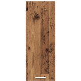Viseći ormarić 2 pcs Stari drvo i bijela 30 x 31 x 80 cm | shoptok.hr
