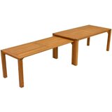 Gardenson Vrtna Miza Flex, 90x76x185cm, Raztegljiva | Shoptok.si