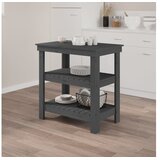  Radni stol sivi 78 5x50x80 cm od masivne borovine | shoptok.hr