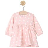 Just kiddin baby dječja haljina s dugim rukavima dots pink Cijene