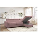 Bobochic Paris Ružičasta sklopiva kutna garnitura (promjenjiva) Monaco – | shoptok.hr