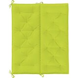  Jastuk za vrtnu klupu jarkozeleni 120x(50+50)x7 cm od tkanine | Eponuda.com