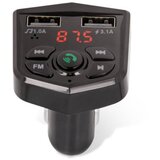 Maxlife Avtomobilski polnilnik Bluetooth z radiem FM / USB in kompletom za prostoročno telefoniranje, Črna, (5000070135) | Shoptok.si
