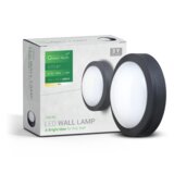 Greentech Green Tech LED zidna svjetiljka 11W, 4000K, promjer 17*6cm, IP65, crna | shoptok.hr