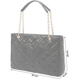 Love Moschino Torba za čez ramo zlata / črna | Shoptok.si