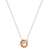 Santa Barbara Polo Ženska roze zlatna ogrlica od hirurškog Čelika ( sbj.3.4006.3 ) Cene