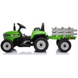 Ramiz Otroški električni traktor s prikolico zelen 12v | Shoptok.si