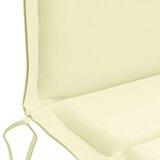 Jastučić za nisku stolicu GEMERT 4 kom. 100% poliester Krem - Krem (poliester) 110 x 50 x 3 cm 4 | shoptok.hr