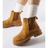 Gemre Caramel Slip-On Ankle Boots Davenport | ePonuda.com