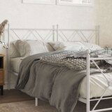  Metalno uzglavlje bijelo 160 cm | shoptok.hr