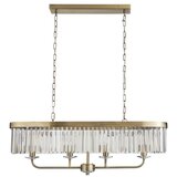  Endon 110539 - Luster na lancu CHESTERFIELD 4xE14/6W/230V mesing | Eponuda.com