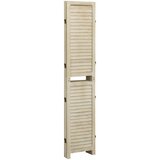 Sobna pregrada s 4 panela 140 x 165 cm masivno drvo paulovnije | Eponuda.ba