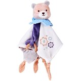 Kaichi My Sweet Ko Bear tješilica medvjedić s dekicom i drvenom glodalicom, 33 cm | shoptok.hr
