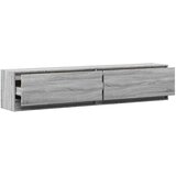 Zidni TV ormarić s LED svjetlima siva boja hrasta 180x31x38 cm | shoptok.hr