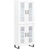  Visoka komoda bijela 69,5x34x180 cm konstruirano drvo | shoptok.hr