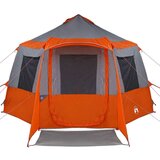  Kabinski šator s krovom Siva i narančasta 405 x 405 x 273 cm | shoptok.hr