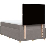  Krevet s oprugama i madracem smeđesivi 120 x 190 cm od tkanine | shoptok.hr