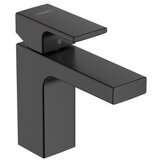 Hansgrohe Vernis Shape 100 Matt Black baterija (slavina) za umivaonik sa odlivnim ventilom sifona pop-up 71561670 | ePonuda.com