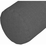  Valjkasti jastučići 2 pcs Tamno siva Ø 25 x 70 cm tkanina | shoptok.hr