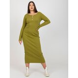 FANCY Dress-FA-SK-0244.96-olive | shoptok.hr