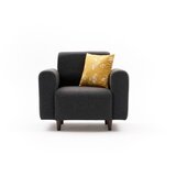 Atelier Del Sofa fotelja noya linen anthracite