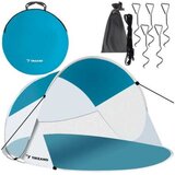 COZY TRIZAND pop-up zložljiv šotor 190x120x90cm - turkizno/bel | Shoptok.si