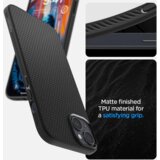 Spigen Liquid Air silikonski ovitek za iPhone 15 Plus 6.7 črn | Shoptok.si