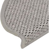  Samoljepljivi otirači za stepenice 15 kom 65x21x4 cm srebrni | shoptok.hr