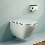 Laufen H8660800000001 Lua viseča brezrobna WC školjka z WC desko s počasnim zapiranjem | Shoptok.si