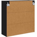  Kupaonski ormar s ogledalom s policom Crna 60 x 20 x 60 cm | shoptok.hr