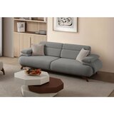 Atelier Del Sofa Bonjo Walnut trosed 246 cm, siva | Eponuda.com