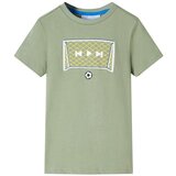  Dječja majica svijetle kaki boje 92 | shoptok.hr