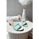 PS1 Women's Sandals In Mint Eco Suede On Heel Jemenna | Eponuda.ba