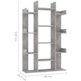 Ormarić za knjige siva boja betona 86x25 5x140 cm od iverice | shoptok.hr