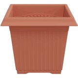  Kvadratna saksija za cvijeće 24 pcs Crvena cigla - Crvena cigla 33 x 33 x 26 cm 24 | shoptok.hr