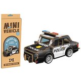 3d Drvena slagalica policijski auto