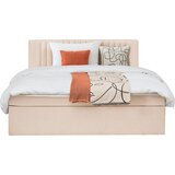 P & B POSTELJA Z VZMETNICO x , les, tekstil krem barve | Shoptok.si
