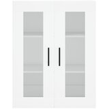  Visoka komoda bijela 69,5x34x180 cm konstruirano drvo | shoptok.hr