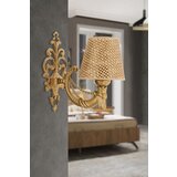 Opviq zidna lampa Gloria Hazeran, 15x10x13cm, IP20, Bež-zlatna boje Cene