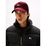 Tommy Jeans Kapa 'HERITAGE' mornarska / bordo / živo rdeča / bela | Shoptok.si