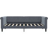 vidaXL Dnevni krevet s madracem tamno sivi 90x190 cm baršun | shoptok.hr