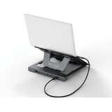 Sandberg stalak za prijenosnik s priključnom stanicom USB-C 8-u-1 | shoptok.hr
