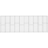  Gabionski zid s poklopcem od pocinčanog čelika 600x50x200 cm | shoptok.hr